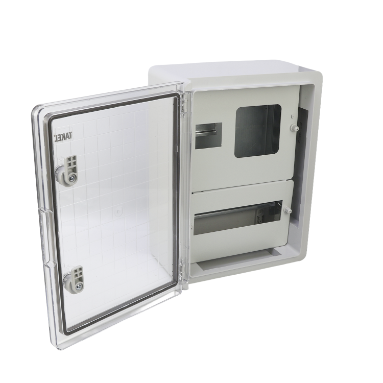 Корпус пластиковий 300x400x170 під 1-фазний ліч. та 15 мод. з проз. дв. IP65 TAKEL